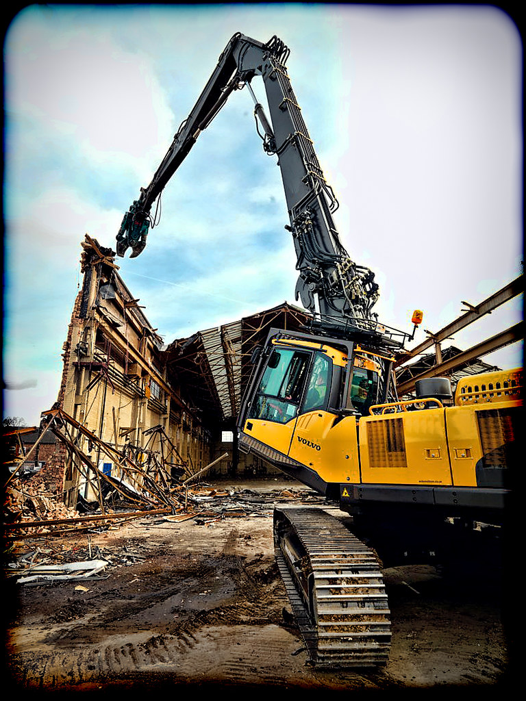 Volvo High Reach Excavator VCES California Flickr