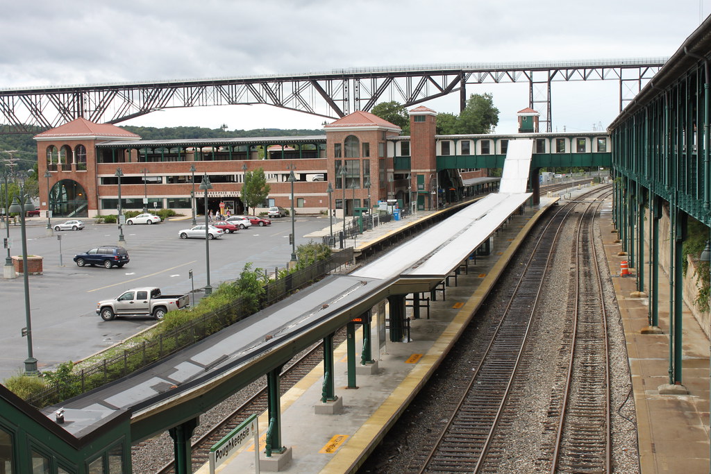 Poughkeepsie Train Station PostIrene Not one train or pas… Flickr