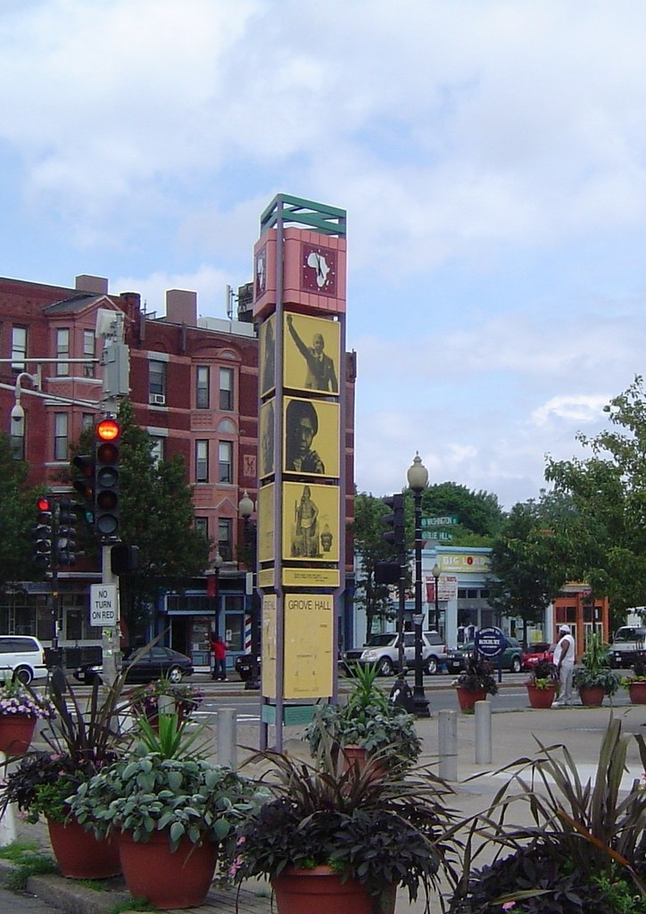 Grove Hall Clock & Plaza Roxbury Robert Fleming Flickr
