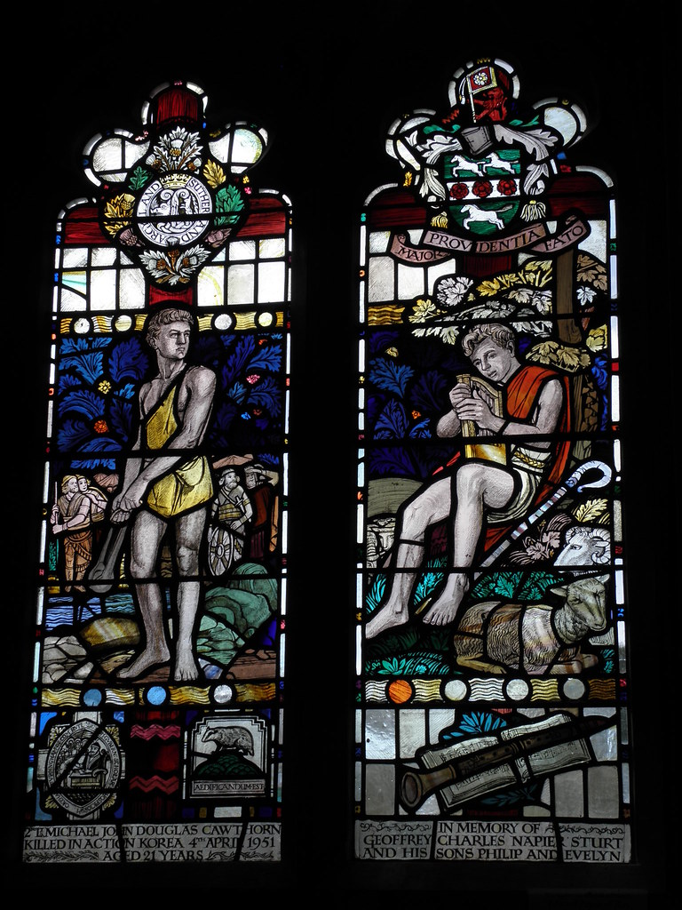 Stained glass window by Edward Payne Stained glass window … Flickr