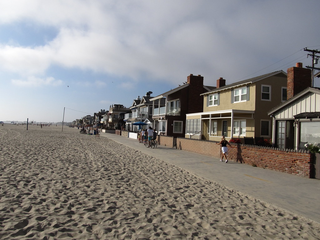 Oceanfront, Newport Beach, California Newport Beach, incor… Flickr
