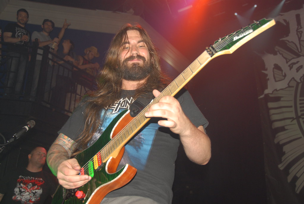 Ryan Knight of The Black Dahlia Murder Ryan Knight playing… Flickr