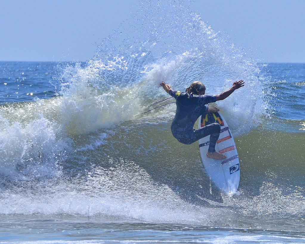surfing surfer Long Beach NY Long Beach New York Hurricane… Flickr