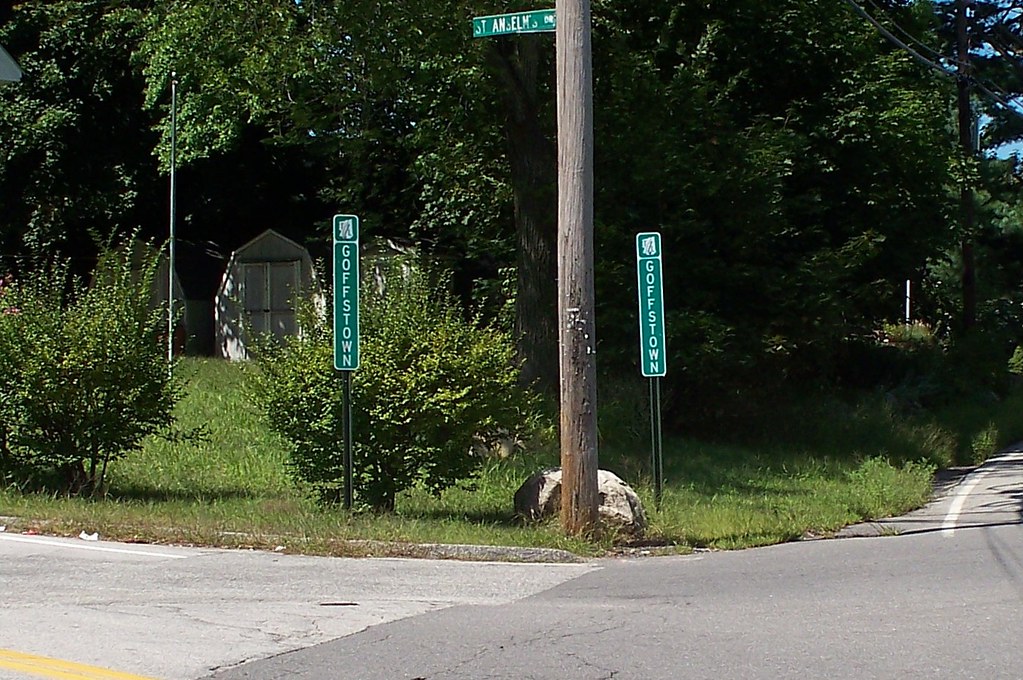 Goffstown Times Two Apparently the town line between Manch… Flickr