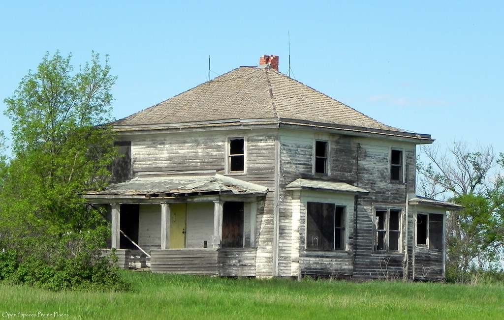 Big Old Farm House, Near Beach North Dakota I had been wan… Flickr