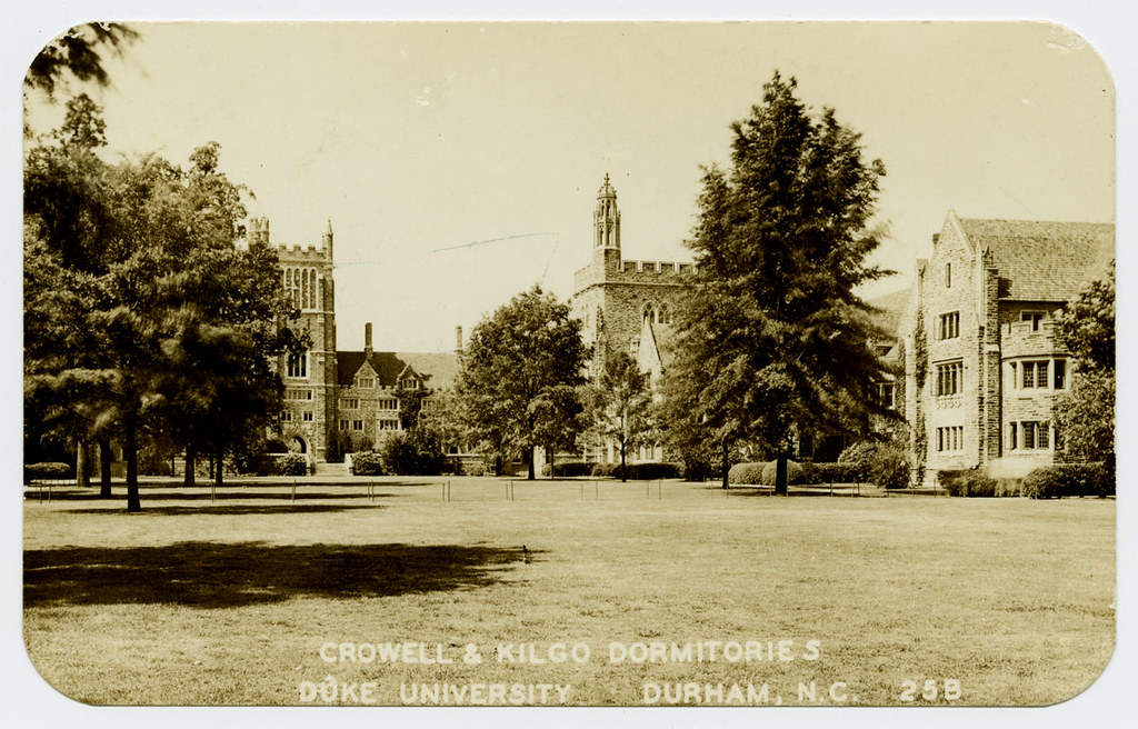 Crowell & Kilgo Dormitories, Duke University, Durham, N.C.… Flickr