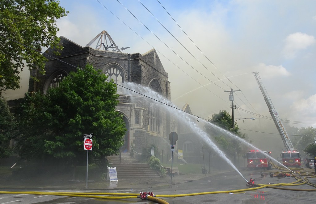 PFD 4 Alarm Church Fire Philadelphia Fire Department 4 Ala… Flickr