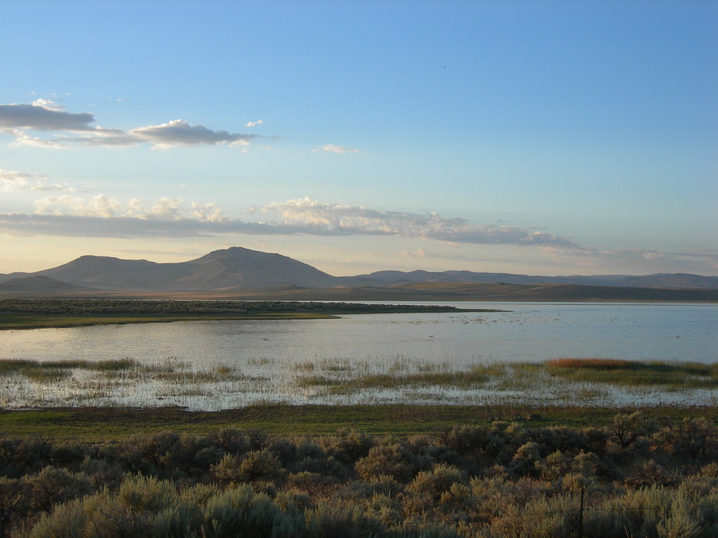 Dry Lake Reservoir The lake is located within the Malheur … Flickr