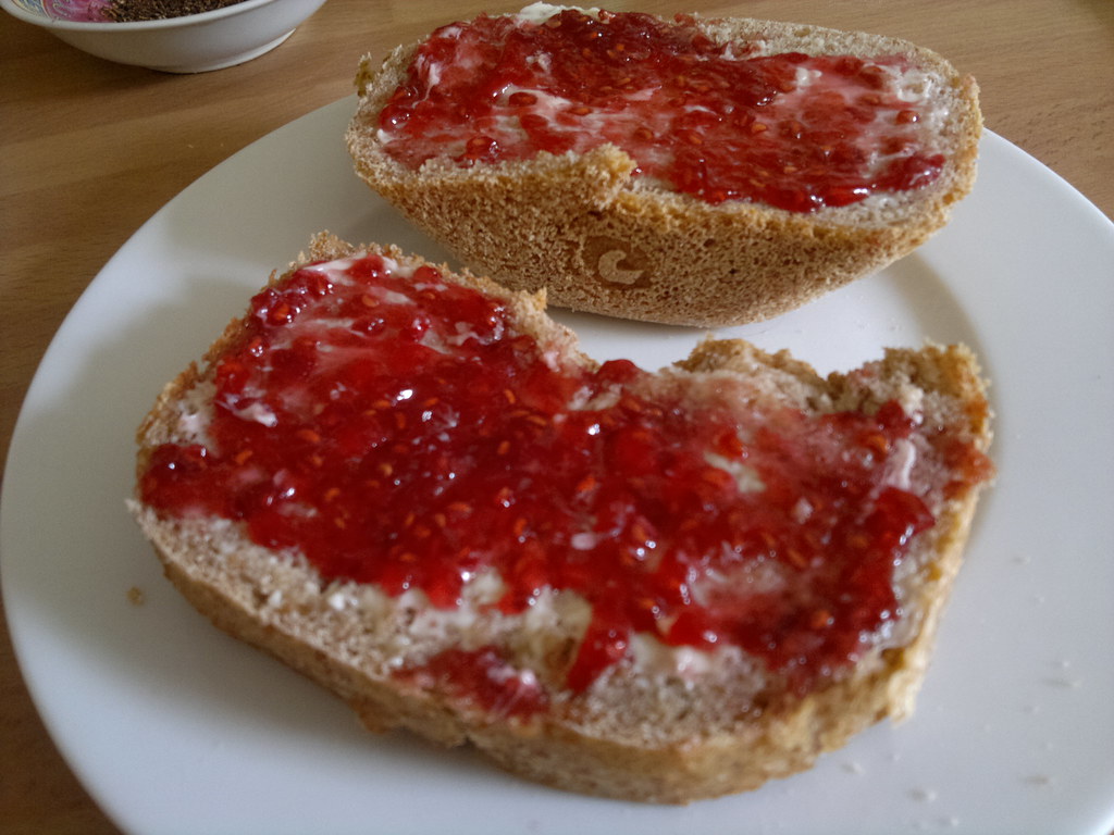 First loaf! Mmm, first breakfast with freshbaked bread … Flickr