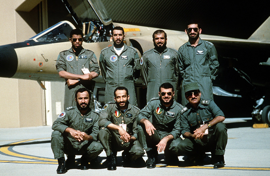 Desert Storm Members of a Royal Saudi air force air crew p… Flickr