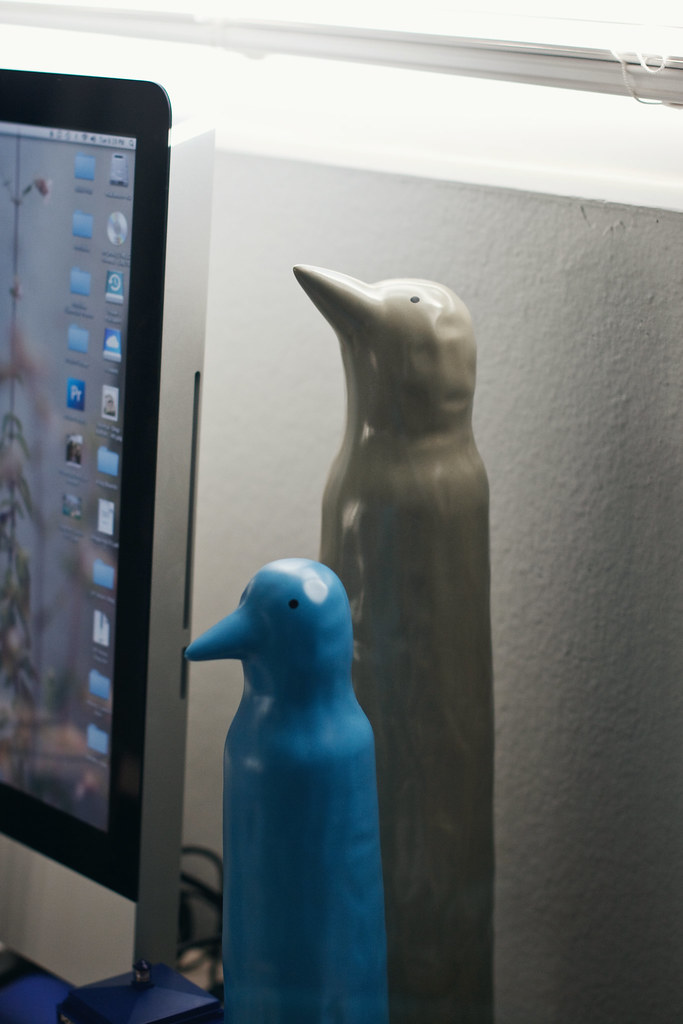 The Penguins I picked the penguins up as a set from Ikea y… Flickr