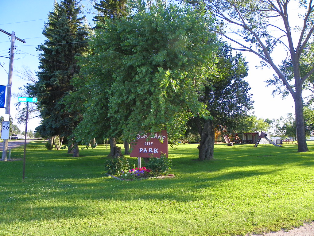 Rock Lake City Park Rock Lake, Towner County, North Dakota… J