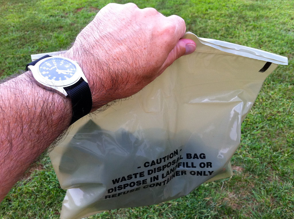 Waste Alleviation and Gelling (WAG) Bag This photo is for … Flickr