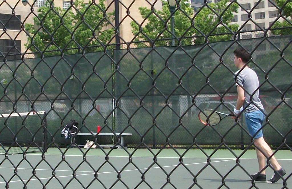 Tennis Player Hudson River Park New York May 2011 Michael Flickr
