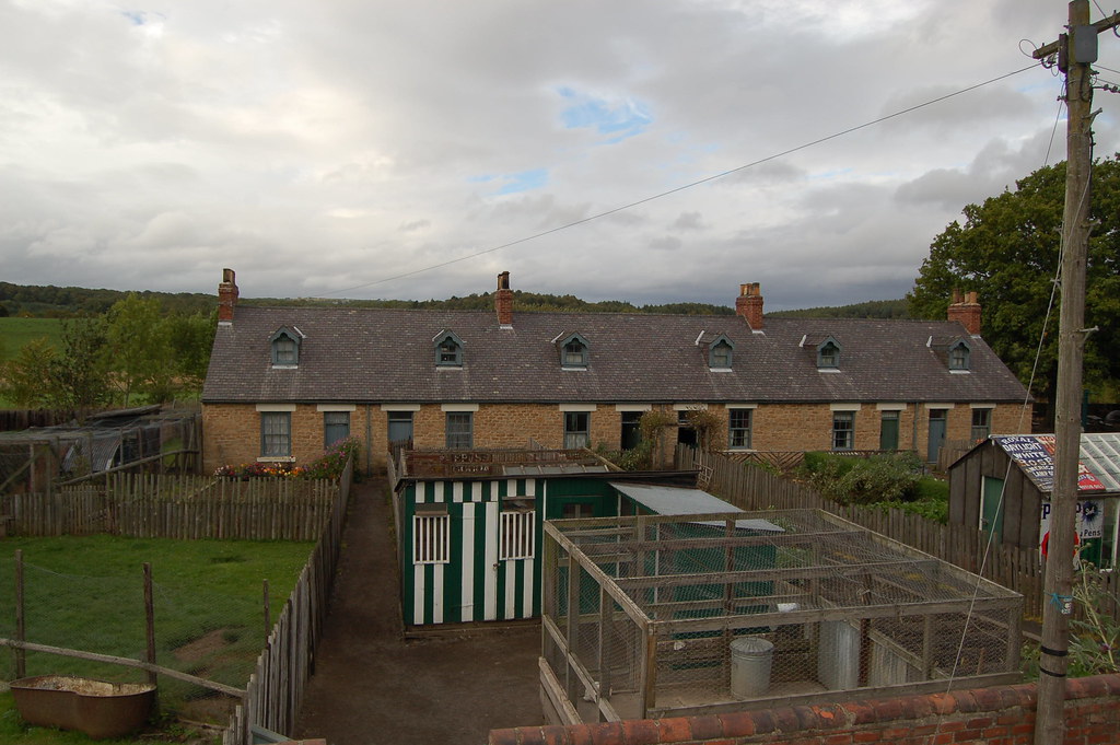 Beamish Museum, Co. Durham The colliery houses at Beamish … Flickr