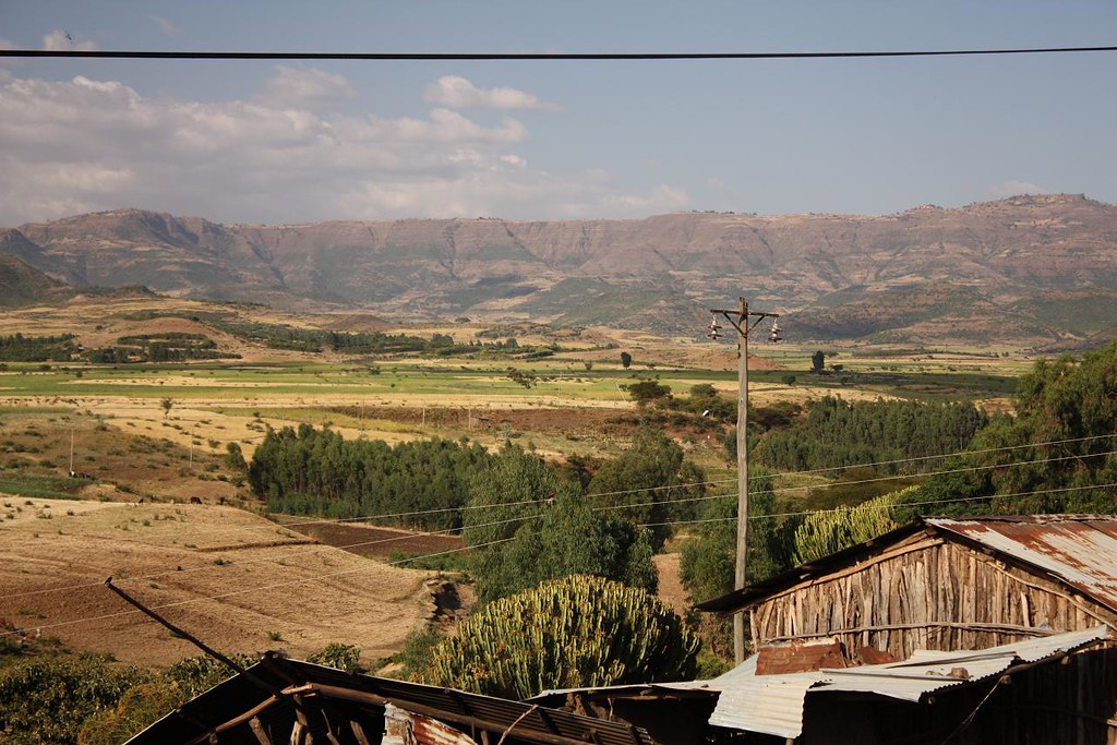 Ethiopian farm, Gondar region View of an Ethiopian farm an… Flickr