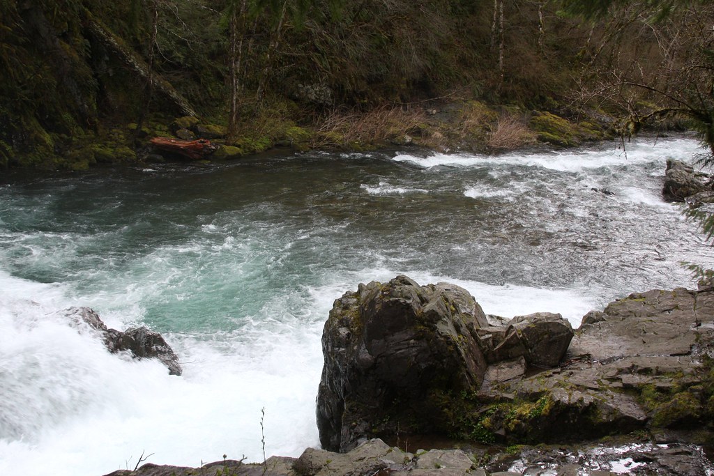 Sunset Falls East Fork, Lewis River, Washington brx0 Flickr