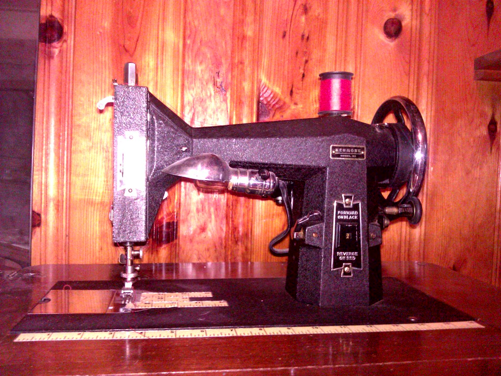 Kenmore Push Pedal Sewing Machine c.1939 Burdette's Shaggy Shots Flickr