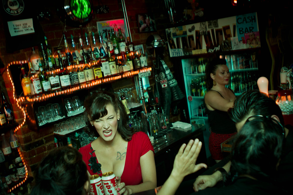 Double Stiegl Black Dice Cafe, Toronto ON Mondo Lulu Flickr