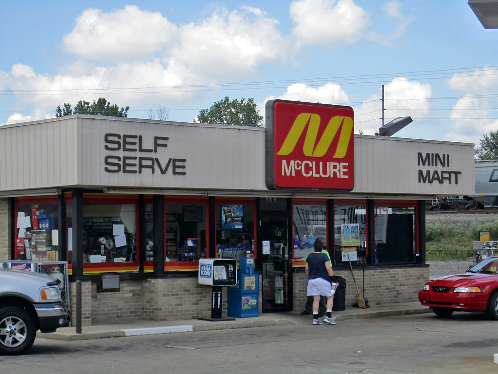 McClure Self Serve, Mini Mart gas station, Anderson, Indi… Flickr