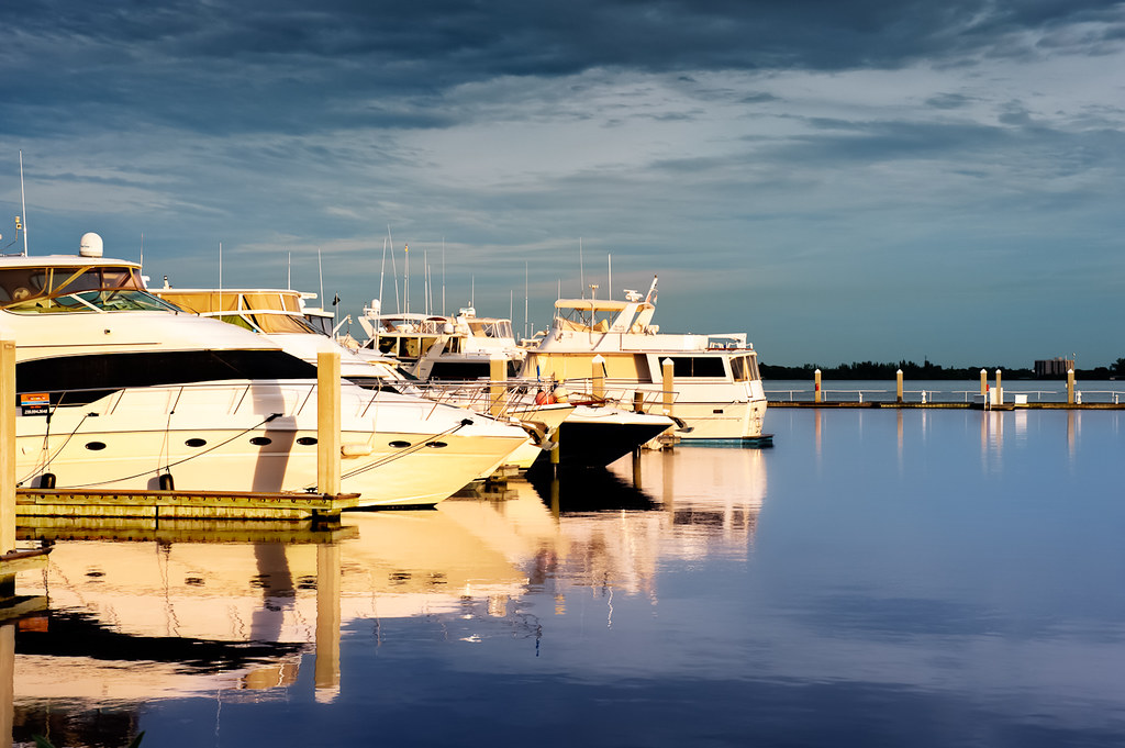 Parked, Waiting for the Storm Legacy Harbour Marina, Ft. M… Flickr