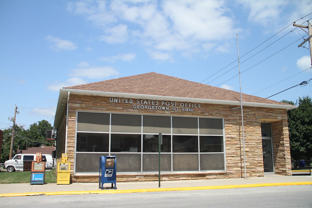 IL, Post Office, 61846, Illinois, Ve… Flickr