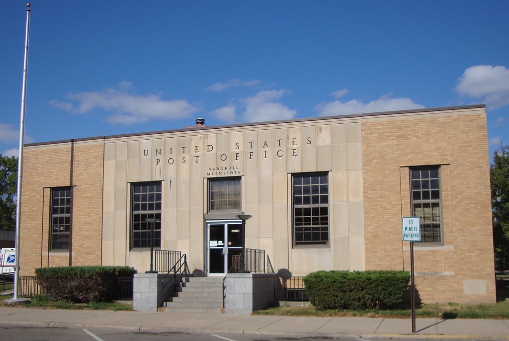 Post Office 56258 (Marshall, Minnesota) Built in 1936