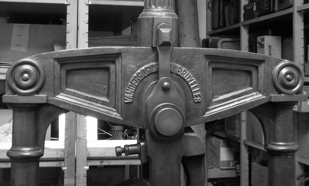 Albion iron handpress Albion iro… Flickr