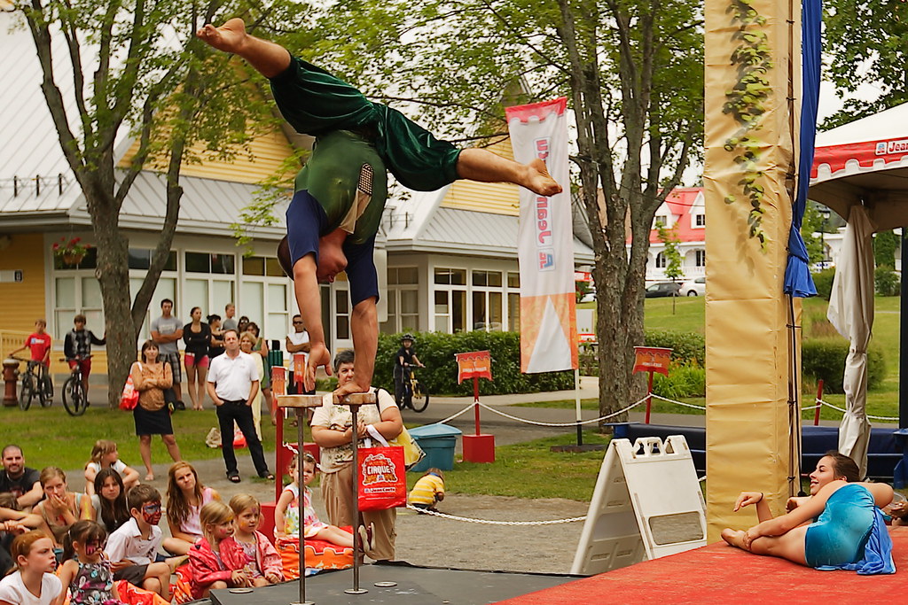 SainteAgathedesMonts Le Fabuleux Cirque Jean Coutu. Par… Flickr