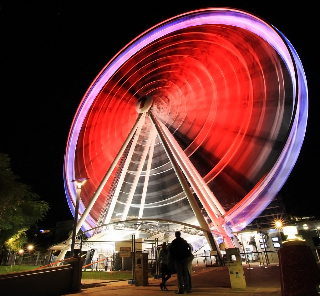 Brisbane Wheel Spinning in Australia The Wheel of Brisbane… Flickr