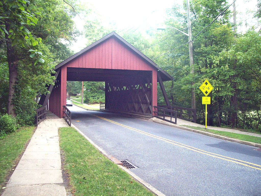 Barclay Farms Covered Bridge Covered bridge built in 1959 … Flickr