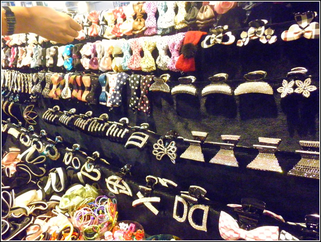 Hair Accessories Bargain central with so many cute accesor… Flickr