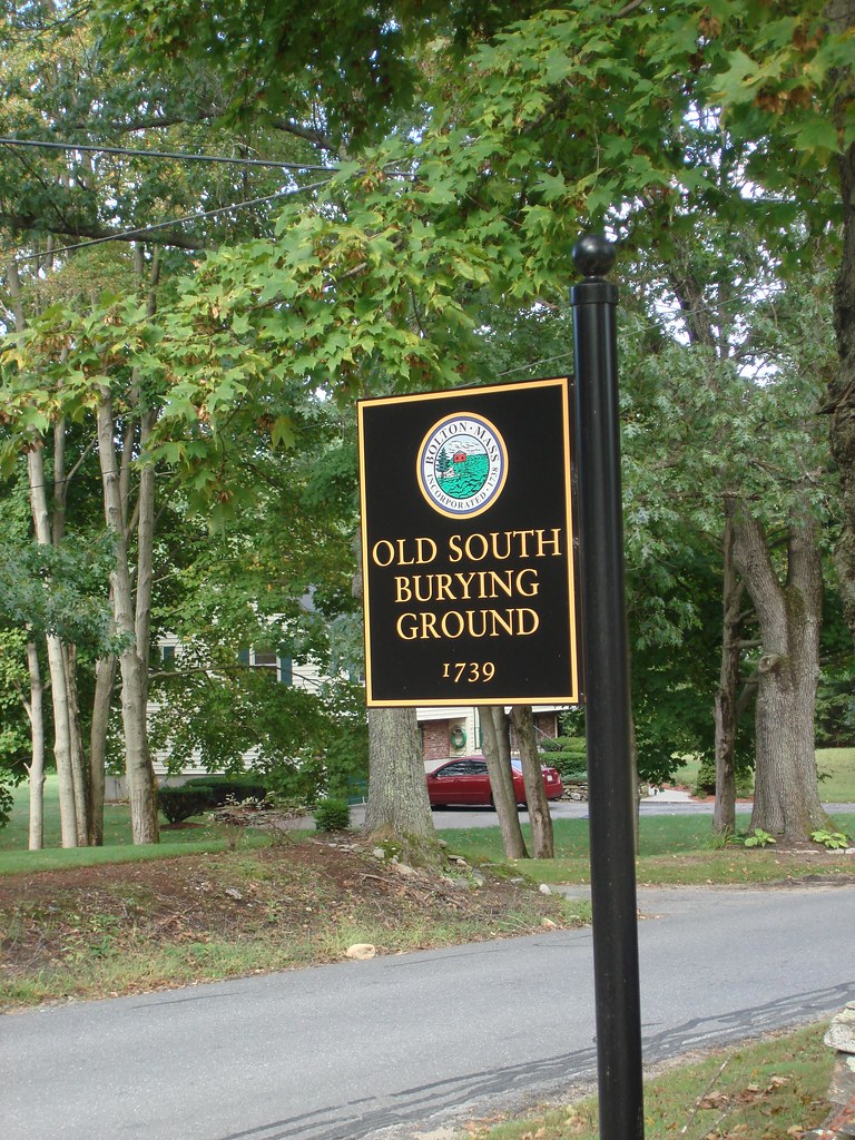 Old South Burying Ground, Bolton, MA The site for the town… Flickr