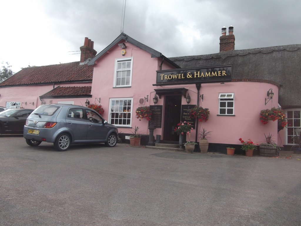 Trowel and Hammer in Cotton Suffolk A bloody good pub in t… Flickr
