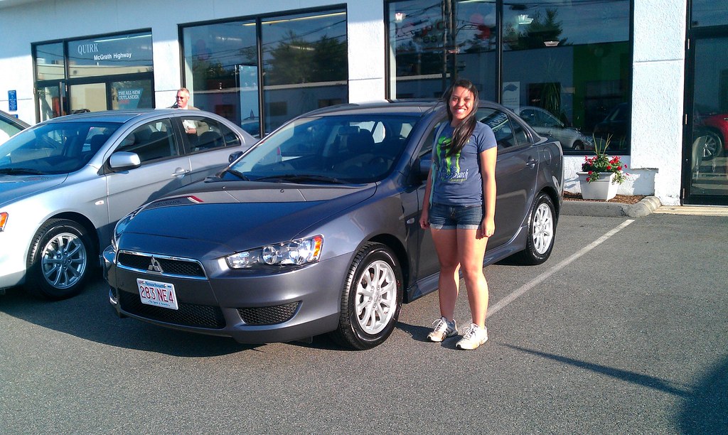 Quirk Mitsubishi Corey Corey smiles brightly in front of … Flickr