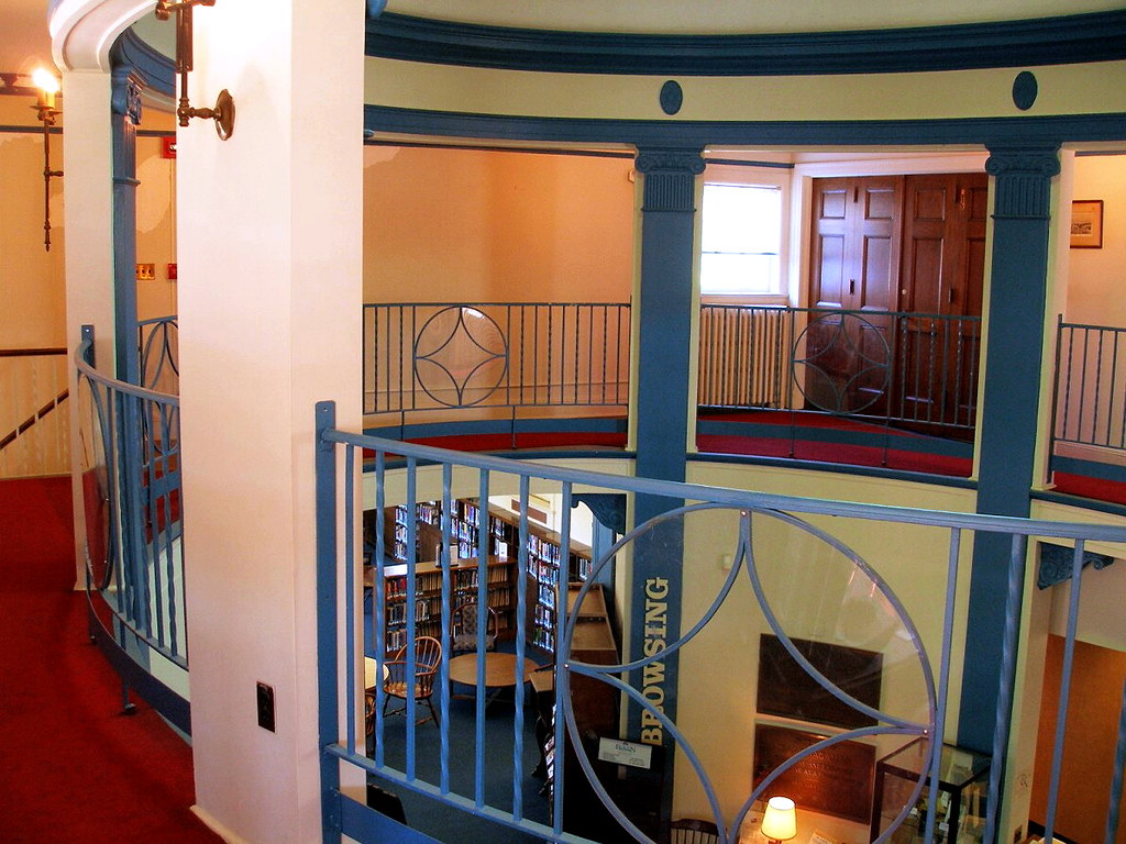 EAST HAVEN HAGAMAN MEMORIAL LIBRARY ROTUNDA 02 Flickr