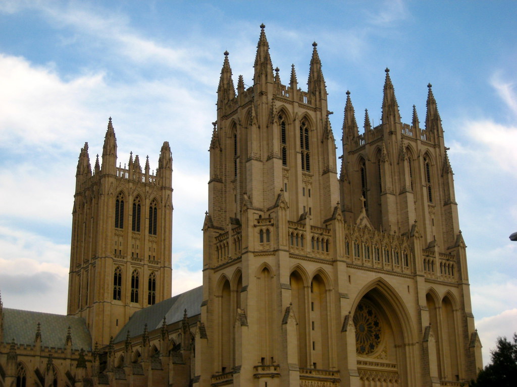Washington National Cathedral Twilight after earthquake,… Flickr
