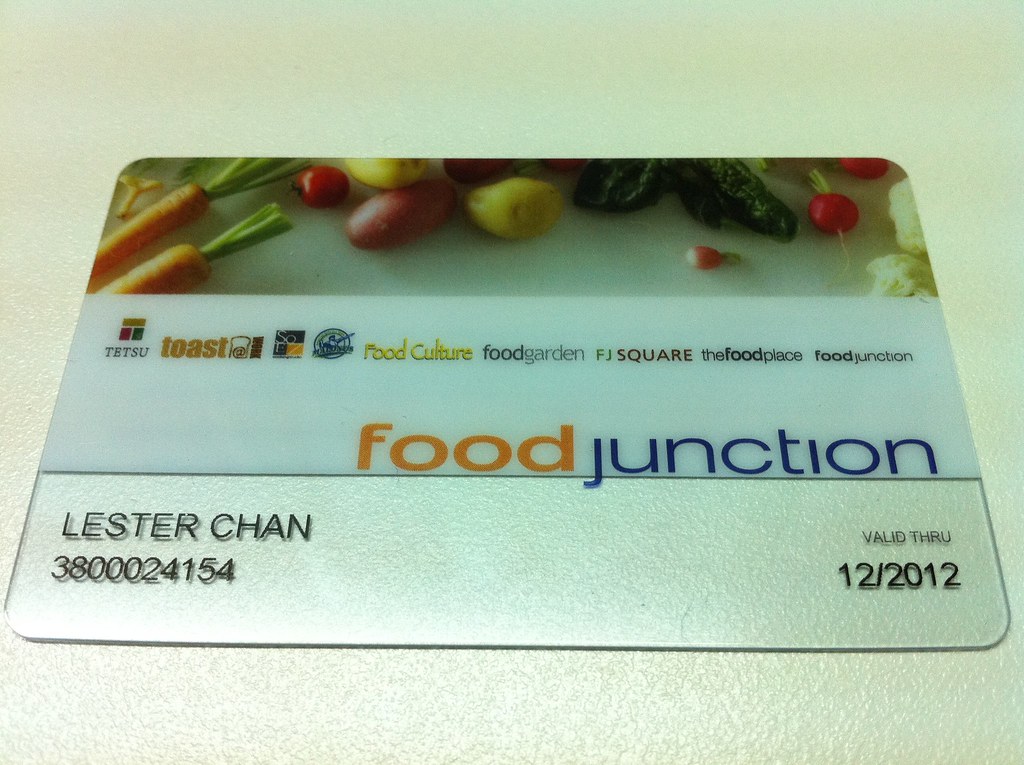Food Junction Privilege Card See the full gallery on Poste… Flickr