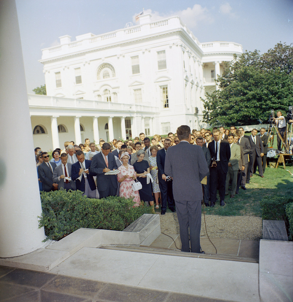 KNC18661C President John F. Kennedy addresses Peace Corp… Flickr