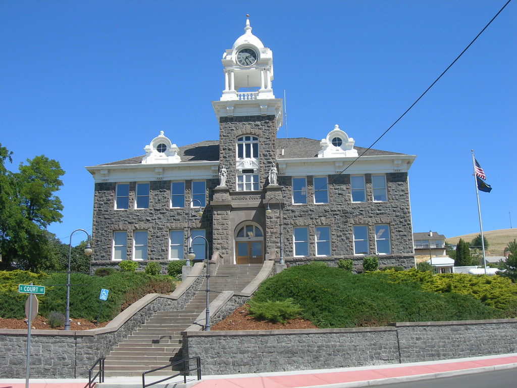 Morrow County Courthouse Heppner, Oregon Completed between… Flickr