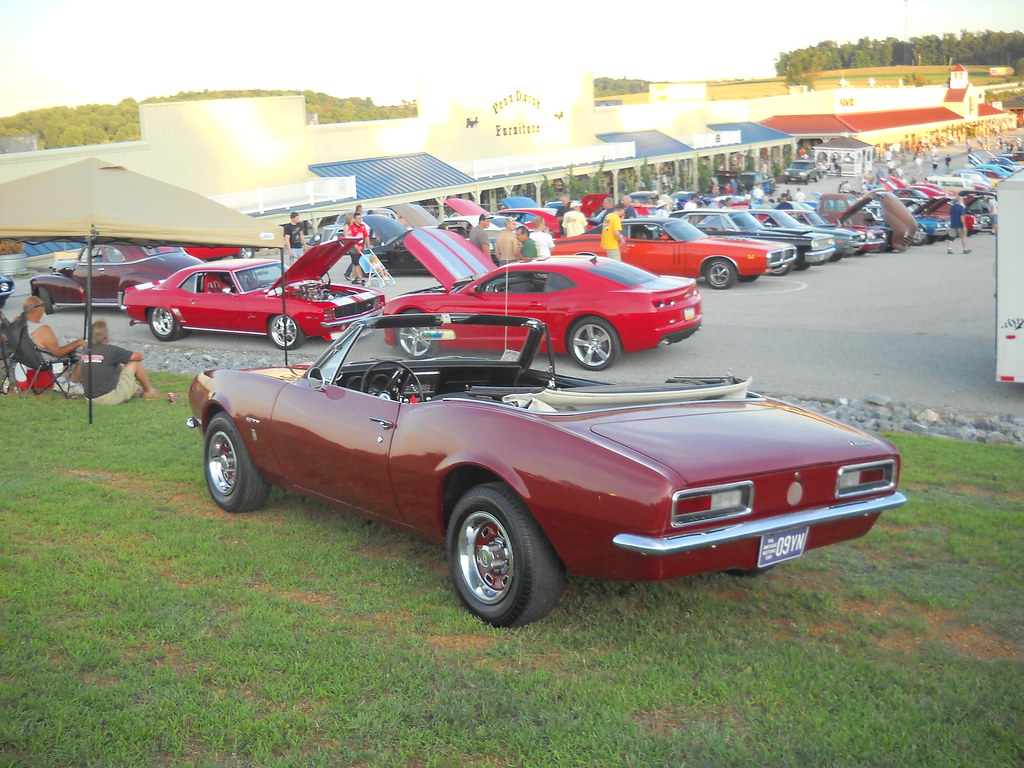 camaro convertible at the shrewsbury pa. car show lots of … Flickr