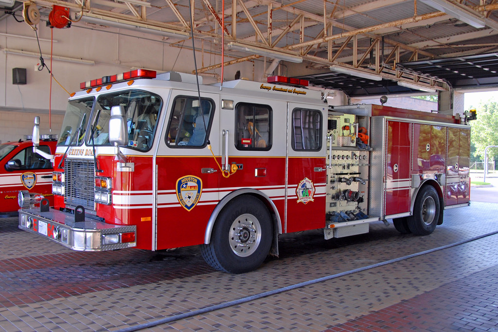 Houston Fire Department. Engine 64. Greens Road Houston, T… Flickr