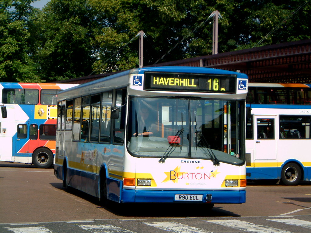 R90 BCL Burton Coaches of Haverhill Cambridge bus station Flickr