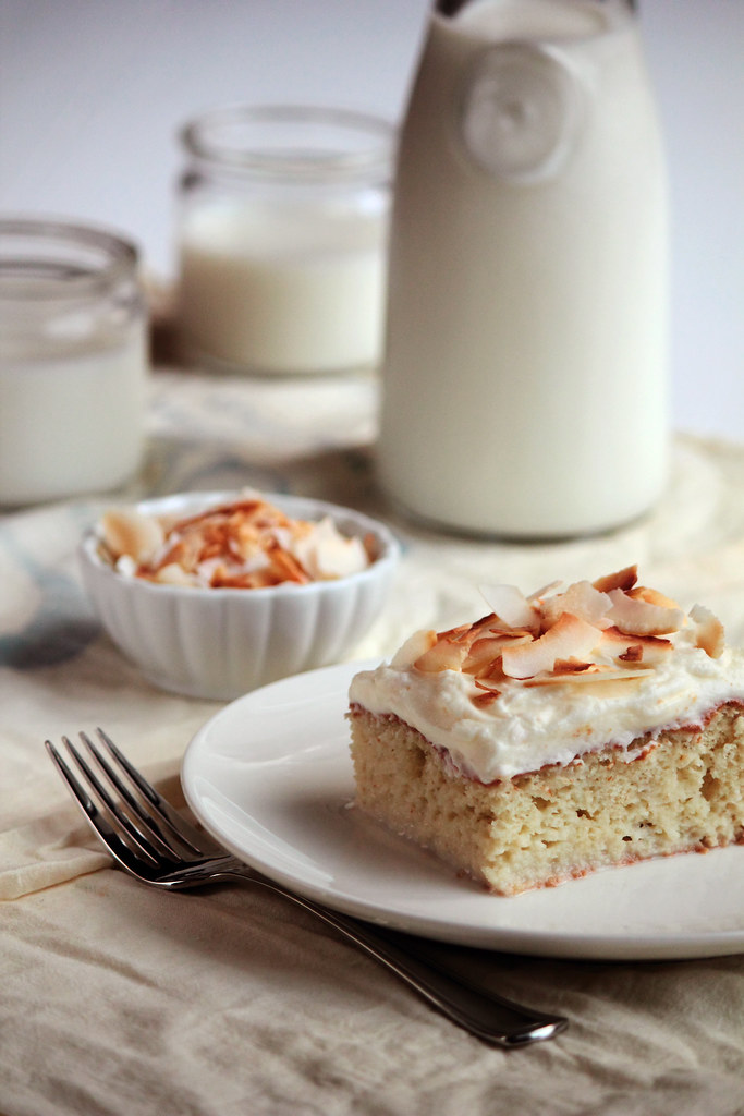 3 Milk Coconut Cake Recipe Flickr