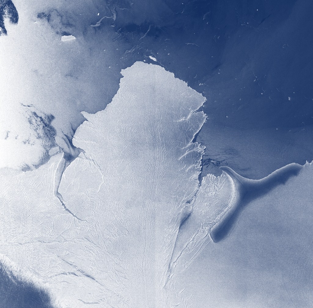 Brunt Ice Shelf, Antarctica Through The Eye's Of Gods Imag… Flickr