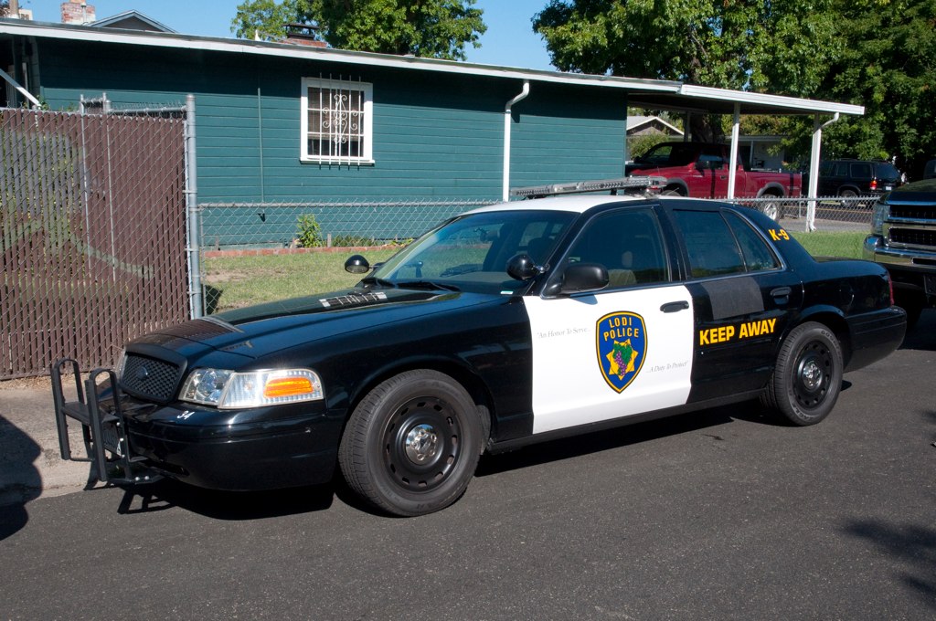 Lodi Police Car Front A Lodi police car at the K9 competit… Flickr
