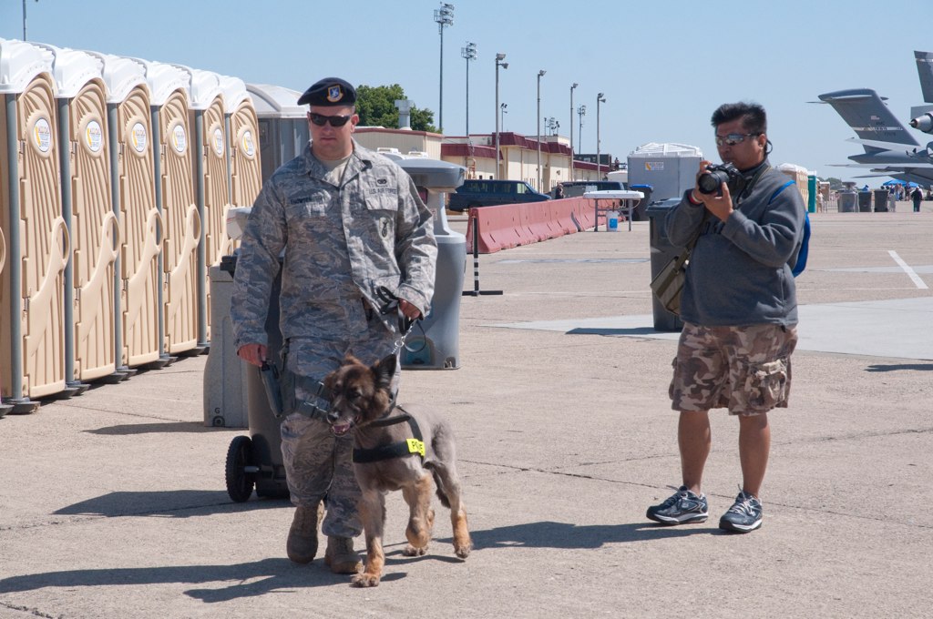 Air Force K9 Long Haired Shepard A United States Air Force… Flickr