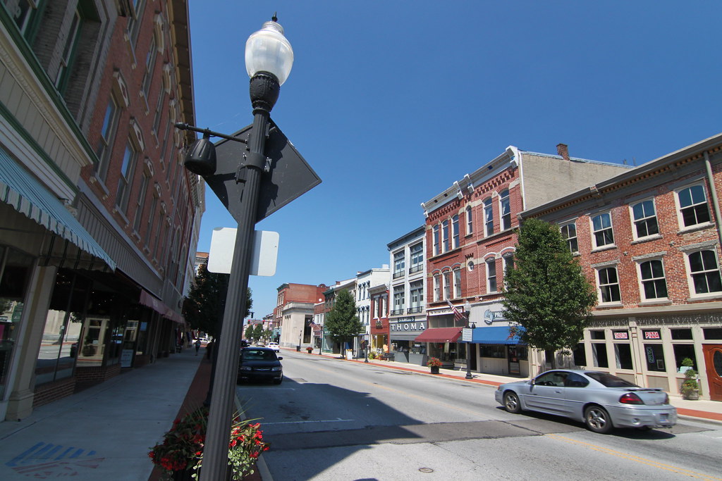 Downtown Piqua, Ohio Small town America William Bullock Flickr