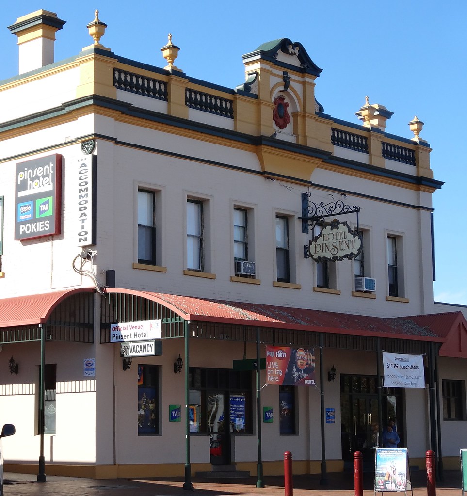 Wangaratta. The Pinset hotel. Originally it was a hospital… Flickr