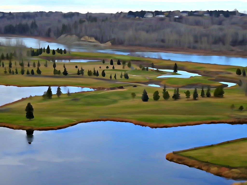 Alberta, Edmonton River Ridge Golf Course in November … Flickr